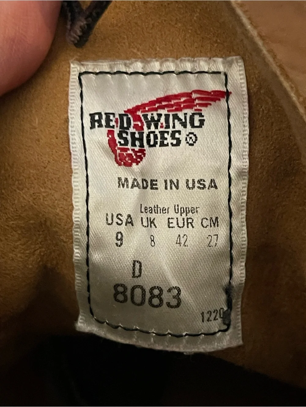 Red Wing Iron Rangers Hawthorne Factory Seconds Size 9 D 8083 Made In USA